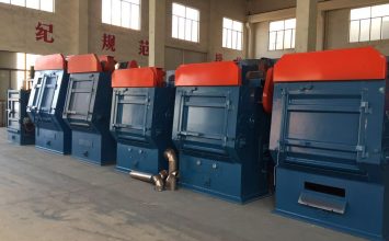 對沖壓件拋丸應選購什么樣的拋丸機？